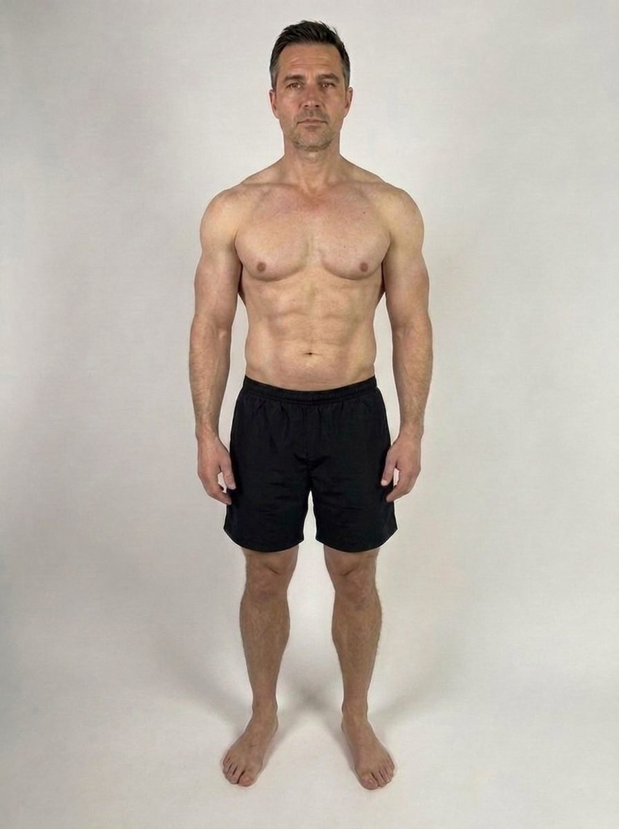 man, forty-two, potential
